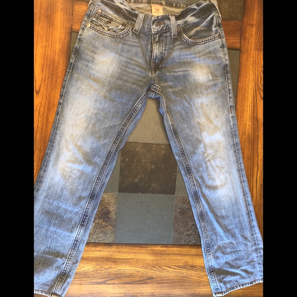 True Religion Men’s Ricky Straight jeans